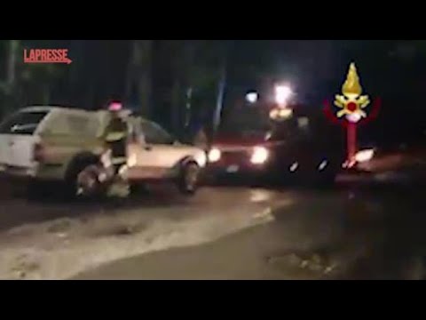 Avellino, un uomo e i suoi due figli dispersi in montagna: il salvataggio dei vigili del fuoco