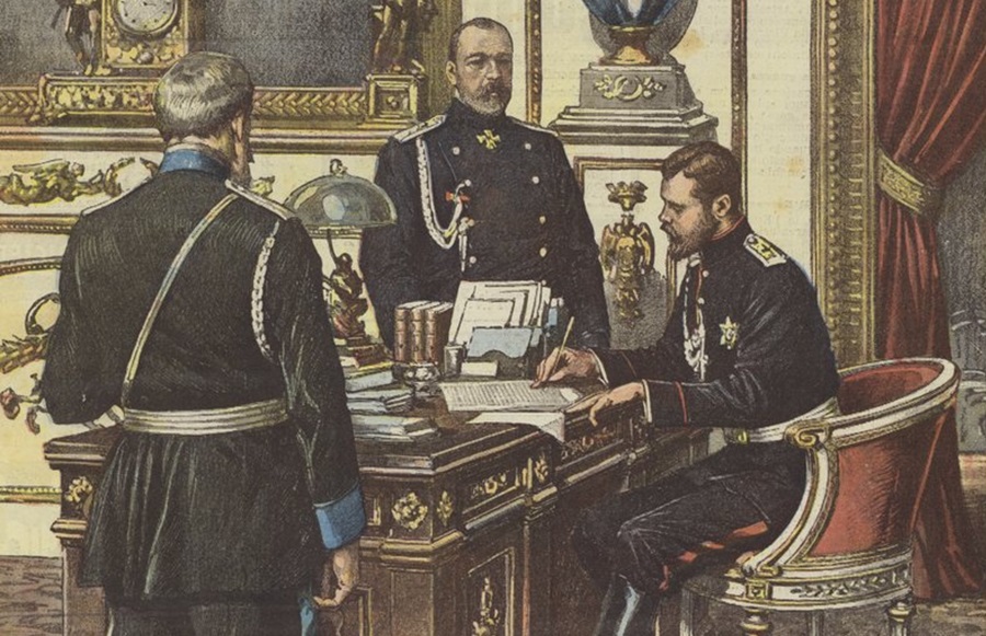 Le false concessioni dello Zar Nicola II