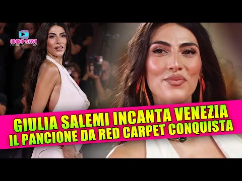Giulia Salemi Incanta Venezia: Il Pancione da Red Carpet Conquista Tutti!