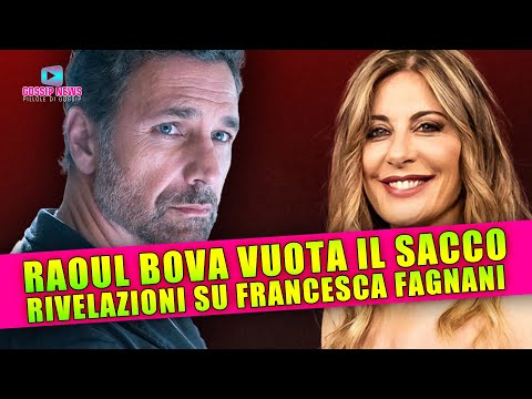Raoul Bova Vuota il Sacco: Le Rivelazioni su Francesca Fagnani!