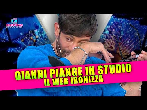 Gianni Sperti Piange in Studio: Il Web Ironizza!
