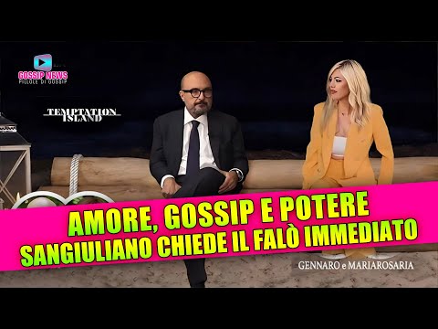 Amore Gossip e Politica: Sangiuliano Chiede il Falò Di Confronto Immediato!