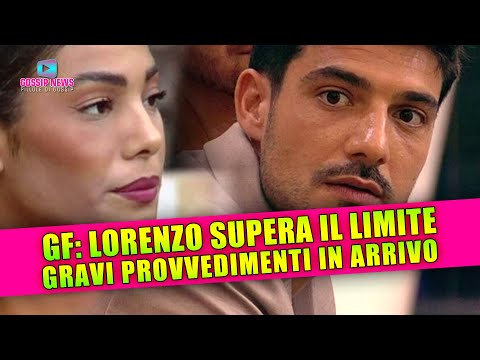 Grande Fratello: Lorenzo Supera il Limite, Provvedimenti in Arrivo!