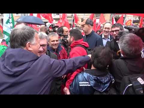 Sciopero Stellantis, a Roma migliaia di lavoratori dell’automotive