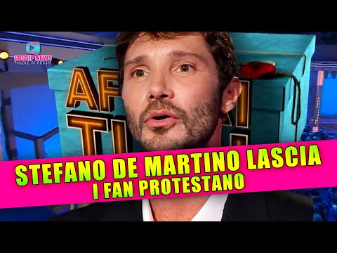 Stefano De Martino Lascia il Programma: I Fan Protestano!