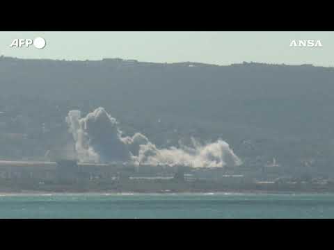 Israele, l’Idf intercetta droni di Hezbollah sopra la base militare di Haifa