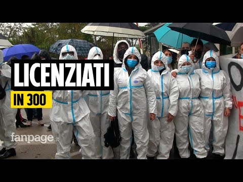 Operatori socio sanitari, la ASL chiude prima l’appalto, licenziati in 300: “Trattati come rifiuti”