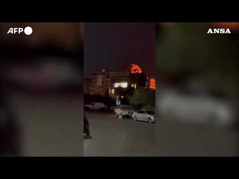 Beirut, crolla un palazzo a seguito dei raid israeliani