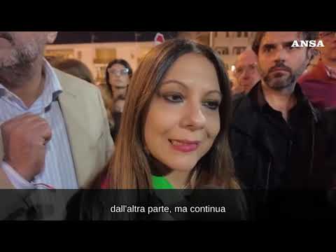 Femminicidio a San Severo, in centinaia alla fiaccolata per Celeste Palmieri