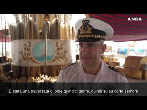 Vespucci, il comandante: “Nei mari del Sud nel segno di Salgari”