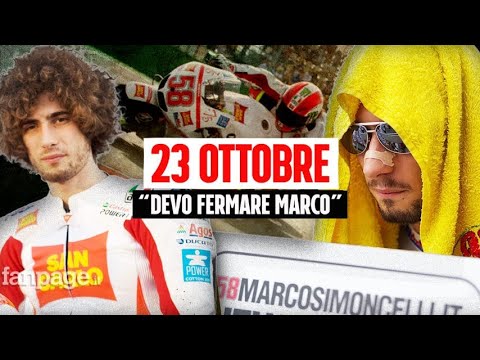 “Devo fermare Marco”: papà Simoncelli racconta il presagio prima della morte, quell’asciugamano
