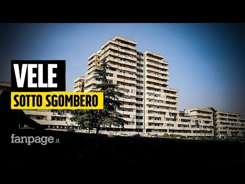 Sgombero Vele a Scampia, gli abitanti sfrattati: “Vogliamo uscire ma vogliamo una casa”