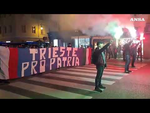 Settantesimo anniversario di Trieste all’Italia, corteo in centro