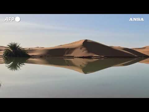 Marocco, Sahara: il lago Yasmina rinasce dopo le forti piogge
