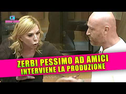 Amici: Rudy Zerbi Pessimo Contro Anna Pettinelli. Interviene La Produzione!