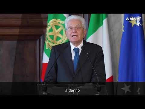 Mattarella: “Non sono gli egoismi a governare la crescita dell’Italia”