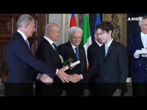 Al Quirinale la cerimonia per i nuovi Cavalieri del lavoro