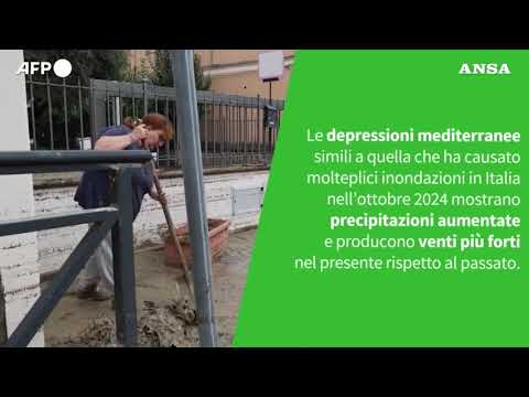 Ansa VERIFIED – Il cambiamento climatico ha aumentato l’intensita’ delle tempeste in ottobre?