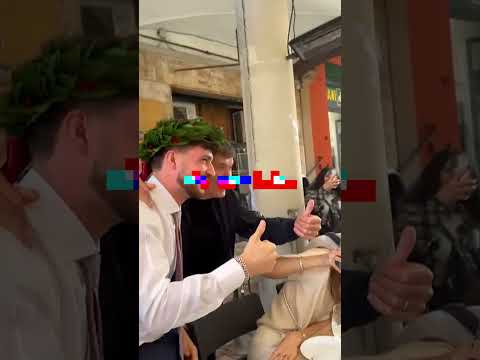 Festa di laurea con Gianni Morandi