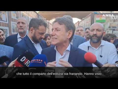 Conte: “Bonus al 50% per la casa e’ troppo poco, ragioniamo”