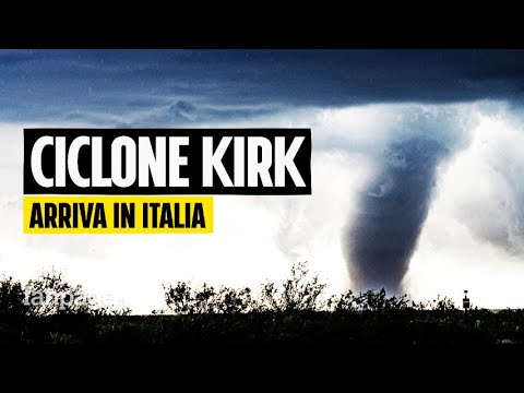 Il ciclone Kirk arriva in Italia: quali sono i suoi effetti e perché è un sistema post-tropicale