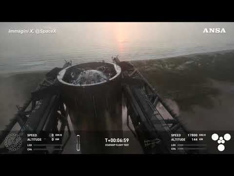 Successo del quinto test in volo per la Starship di SpaceX