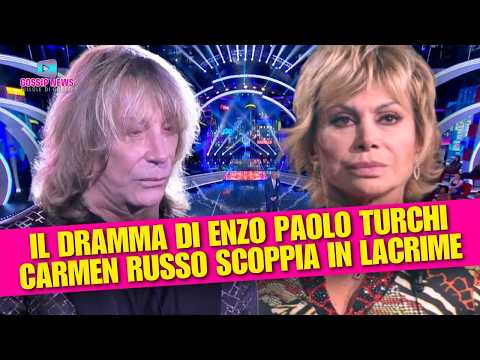 Grande Fratello: Il Dramma di Enzo Paolo Turchi, Carmen Russo in Lacrime!