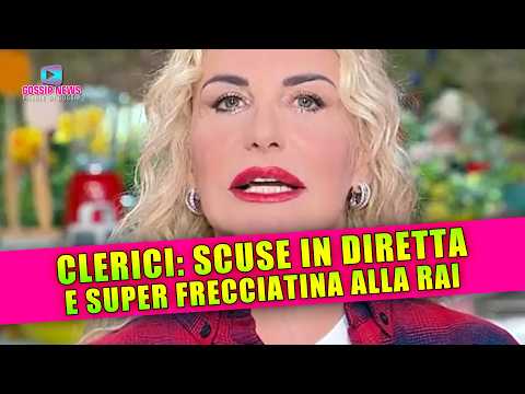 Antonella Clerici: Scuse in Diretta e Frecciatina Alla Rai!
