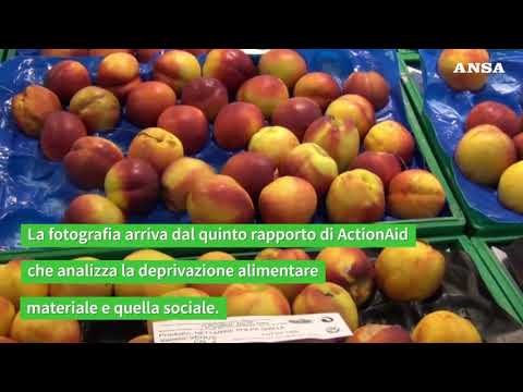 Torna a crescere in Italia la poverta’ alimentare