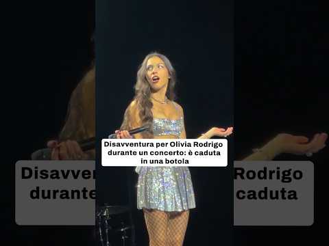 Disavventura per Olivia Rodrigo durante il suo ultimo concerto a Melbourne.