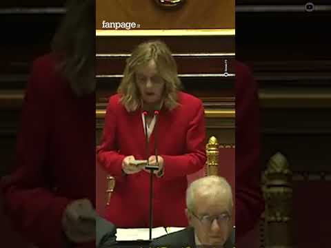 Scontro in Aula tra la premier Giorgia Meloni e il Movimento 5 Stelle