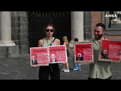 Napoli, presentato  il corteo contro il G7 Difesa
