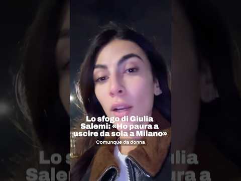 Giulia Salemi condivide lo sfogo e i timori di camminare da sola a Milano in una storia su Instagram