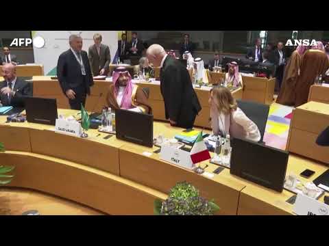 Bruxelles, al via il primo vertice Ue-Paesi del Golfo