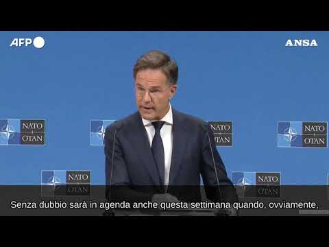 Rutte: “Il piano di vittoria di Zelensky sara’ in agenda questa settimana”