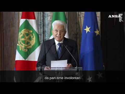 Mattarella:  “Spesso avviene uno sfruttamento spietato di immigrati”