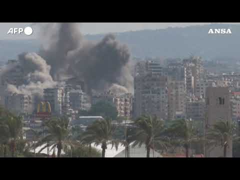 Libano, raid israeliano vicino a Tiro dopo l’ordine di evacuazione