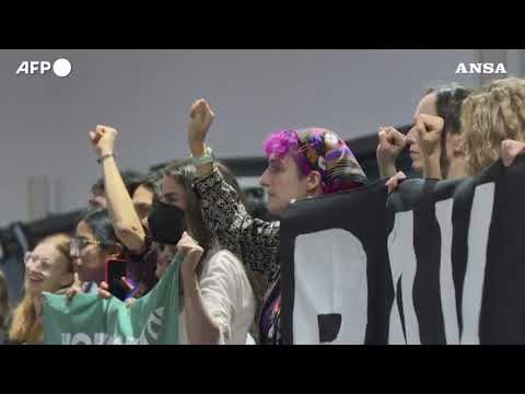 Cop29, bloccato temporaneamente l’accesso alle sale della Conferenza