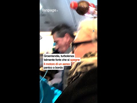 Groenlandia, turbolenza talmente forte che si spegne il motore di un aereo: panico a bordo