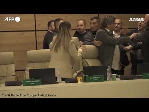 Elezioni in Georgia, vernice contro il capo della Commissione