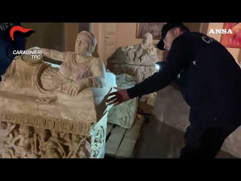 Citta’ della Pieve, recuperati reperti etruschi di eccezionale valore