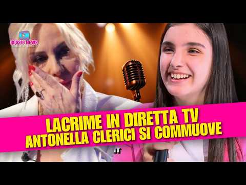 Lacrime in Diretta a The Voice Kids: Antonella Clerici si Commuove!