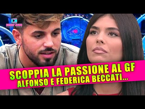 Scoppia la Passione al Grande Fratello: Alfonso e Federica Beccati…
