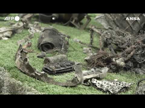 Ucraina, mostrati ai giornalisti frammenti di missili russi usati nell’attacco a Dnipro