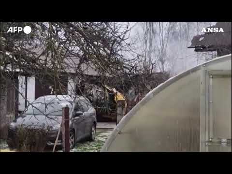 Lituania, un aereo cargo si schianta vicino all’aeroporto di Vilnius