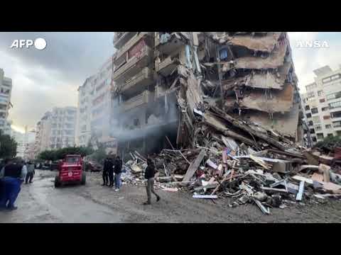 Libano, serie di raid israeliani sulla periferia sud di Beirut