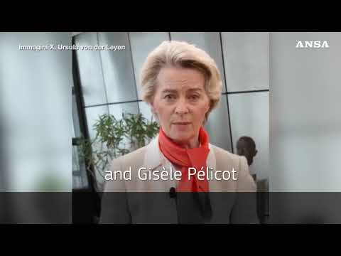 Von der Leyen: “Oggi, e ogni giorno, al fianco delle donne vittime di violenza”