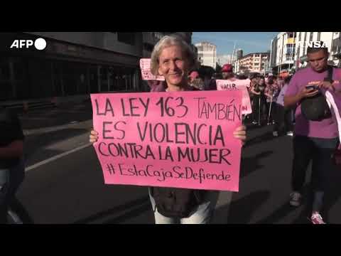 25 novembre, cortei per le donne nei Paesi dell’America Latina