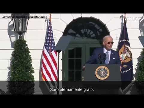 Ringraziamento, Biden: “Essere presidente e’ stato un onore”
