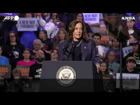 Usa2024, Harris: “Faro’ di tutto per porre fine alla guerra in Medio Oriente”